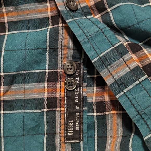 Diesel Men's Button-Down Long-Sleeve - Picture 5 of 6